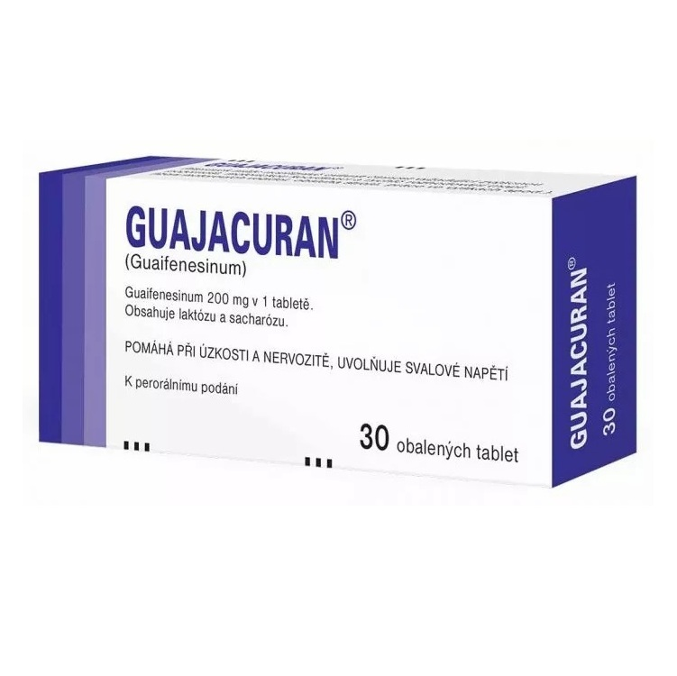 Guajacuran drg.30x200mg(blistr) - lékárna s rozvozem po Ostravsku a Těšínsku