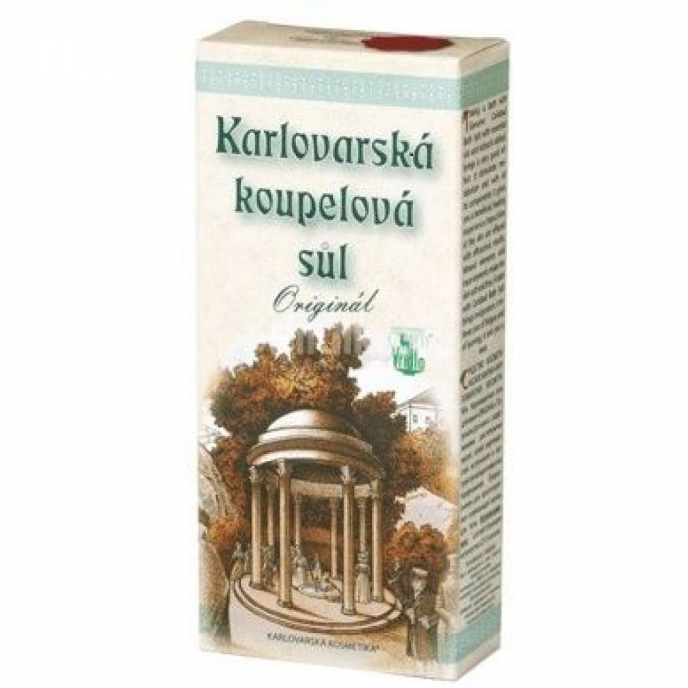 Vřídlo Originální karlovarská koupelová sůl náhradní balení 300 g - lékárna s rozvozem po Ostravsku a Těšínsku