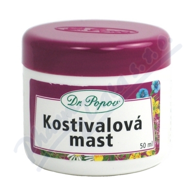 Dr.Popov Kostivalová mast 50ml - lékárna s rozvozem po Ostravsku a Těšínsku
