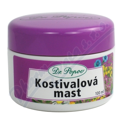 Dr.Popov Kostivalová mast 100ml - lékárna s rozvozem po Ostravsku a Těšínsku