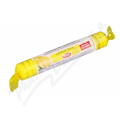 Intact hroznový cukr s vit.C citrón 40g (rolička) - lékárna s rozvozem po Ostravsku a Těšínsku