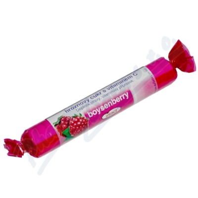 Intact hroznový cukr s vit.C boysenberry 40g(roli) - lékárna s rozvozem po Ostravsku a Těšínsku